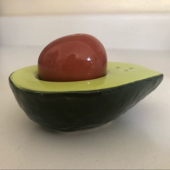 Other - Avocado Salt and Pepper Shakers - Porcelain